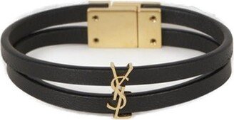 Cassandre Logo Plaque Bracelet