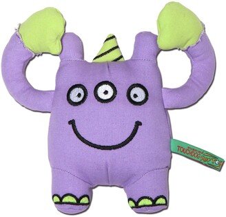 Cartoon Monster Plush Dog Toy - Purple