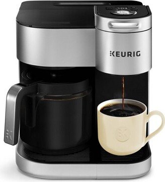 K-Duo Special Edition Single-Serve K-Cup Pod & Carafe Coffee Maker - Silver