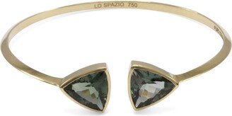 Lo Spazio Jewelry Lo Spazio Green Tourmaline Bangle