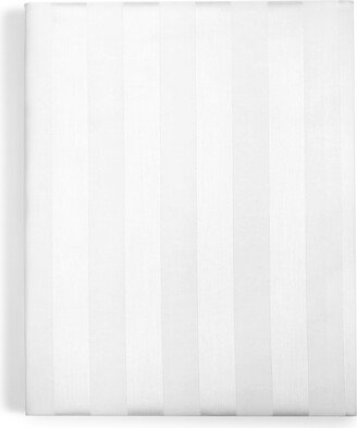 Damask 1.5 Stripe 550 Thread Count 100% Cotton Fitted Sheet, Twin, Created for Macy's