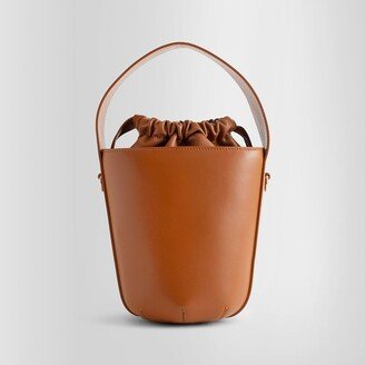 Woman Brown Top Handle Bags