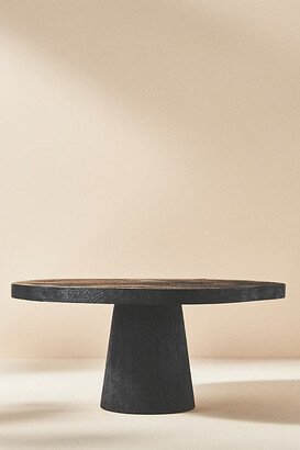 Black Mango Wood Cake Stand