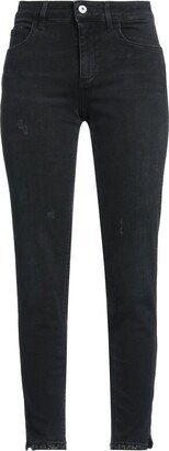 Denim Pants Black-AD