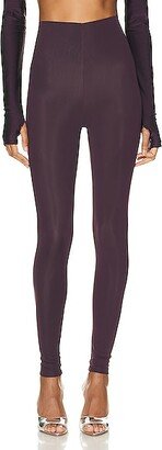 The Andamane Holly 80's Legging in Purple