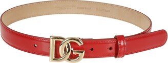 Logo Buckle Belt-AY