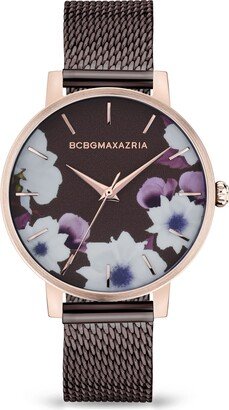 Women's Floral Dial Watch (Model: BAWLG2133201)