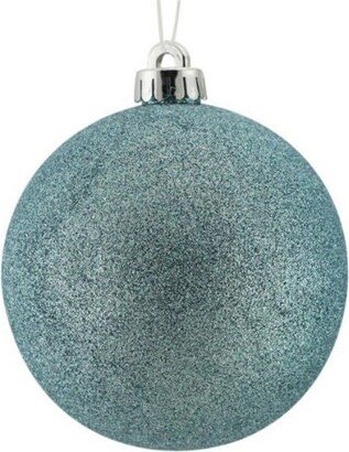 120mm Light Blue Glitter Ball