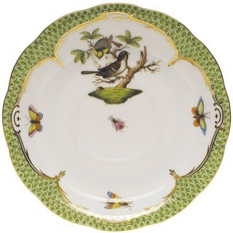 Rothschild Bird Borders Green Tea Saucer #1