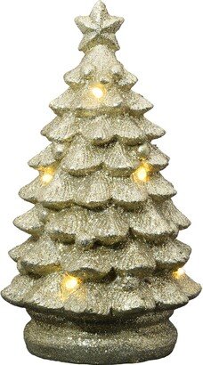 National Tree Company Gold 10 Lighted Christmas Tree Décor