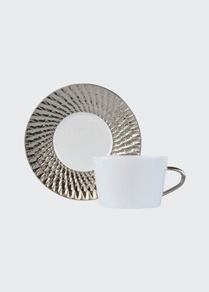 Twist Platinum Tea Saucer Only-AA