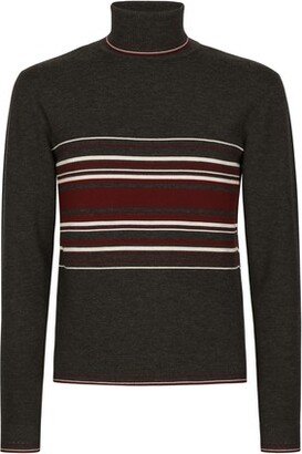 Wool turtle-neck sweater-AA