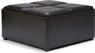 Franklin Square Coffee Table Storage Ottoman and benches - WyndenHall