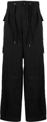 Straight-Leg Cargo Trousers-AF