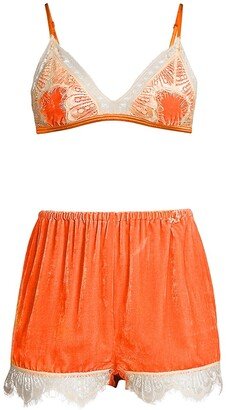 Julia 2-Piece Bralette & Shorts Set