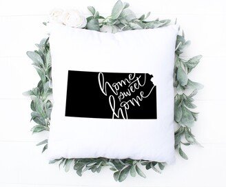 Kansas Throw Pillow Cover, Decor Decorative Housewarming Gift Wedding Shower Welcome Realtor