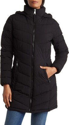 Walker Water Resistant Hooded Puffer Jacket