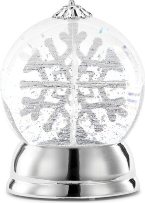 Led Snowflake Snow Globe