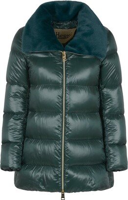 Oversized Ultralight Zipped Padded Jacket