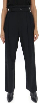 Belted Straight Pants