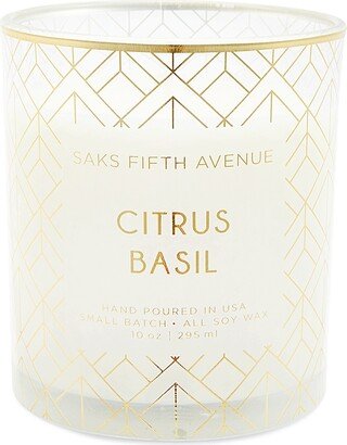 Saks Fifth Avenue Made in Italy Saks Fifth Avenue Citrus Basil Candle