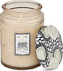 Jasmine Midnight Blooms Large Jar Candle, 18 oz.