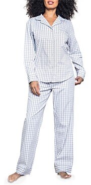 Cotton Regent Tattersall Pajama Set