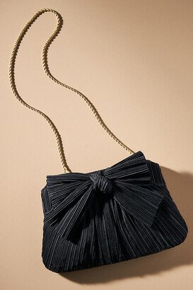 Rayne Black Bow Clutch