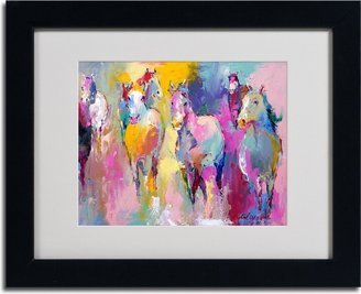 Richard Wallich 'Wild' Matted Framed Art - 20 x 16 x 0.5