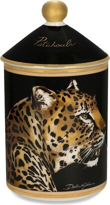 Leopard-Print Scented Candle (340g)