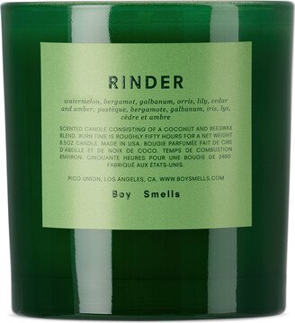 Green Rinder Candle, 8.5 oz