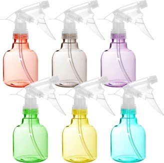 Youngever 6 Pack 8 Ounce Empty Plastic Spray Bottles, Assorted Colors, Round Ye391.866