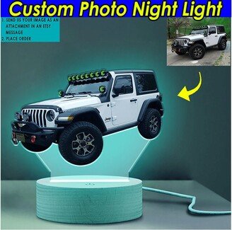 4×4 Suvs Off Road Utv Atv Dirt Quad, Personalized Printed Night Light, Mud Bogging, Gift For Car Guys, Truck, Lifted Trucks | Mc-Nig2