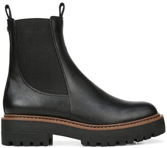 Laguna Lug-Sole Leather Combat Boots