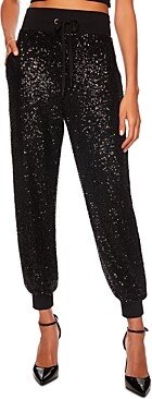 Sequin Jogger Pants