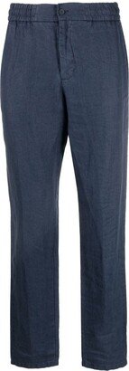 Cornell linen tapered-leg trousers