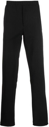 High-Waisted Tapered Trousers-BE