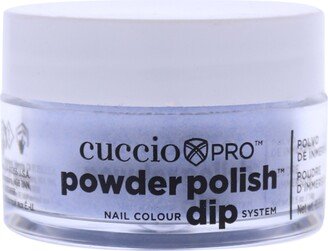 Pro Powder Polish Nail Colour Dip System - Baby Blue Glitter by Cuccio Colour for Women - 0.5 oz Nail Powder