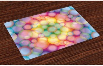 Modern Place Mats, Set of 4