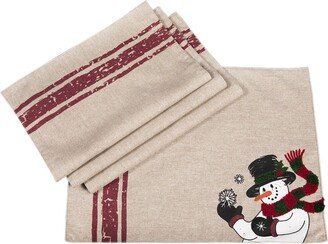 Joyful Snowman Christmas Placemats, 13