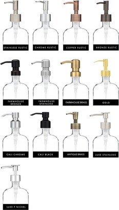 Just Soap Pumps - Metal Custom Colors