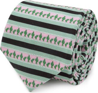 Men's Texas Cactus Stripe Tie