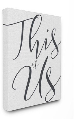 This is Us Typography Canvas Wall Art, 24 x 30