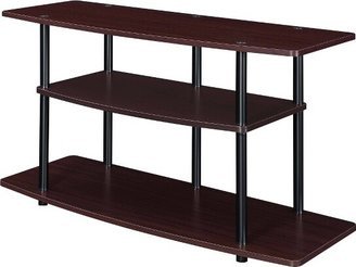 Designs2Go 3 Tier Wide TV Stand for TVs up to 43 - Breighton Home