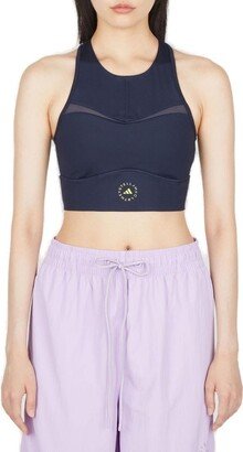 Racerback Panelled Sports Bra