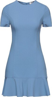 REBEL QUEEN Mini Dress Pastel Blue