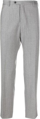 Slim-Cut Chino Trousers-BE