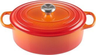 5-Qt. Signature Enameled Cast Iron Oval Dutch Oven