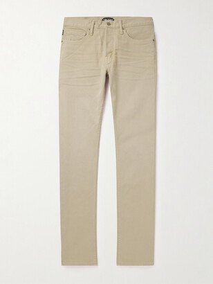 Beford Slim-Fit Cotton-Blend Corduroy Trousers-AB