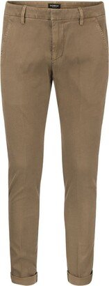 GAUBERT - Slim-fit gabardine trousers-AE